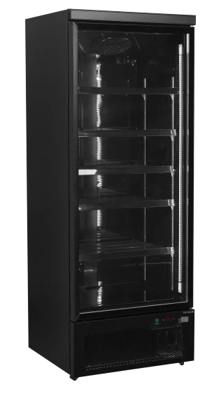 Atom Maxi C1DBB Displaykühlschrank 1 Türe schwarz